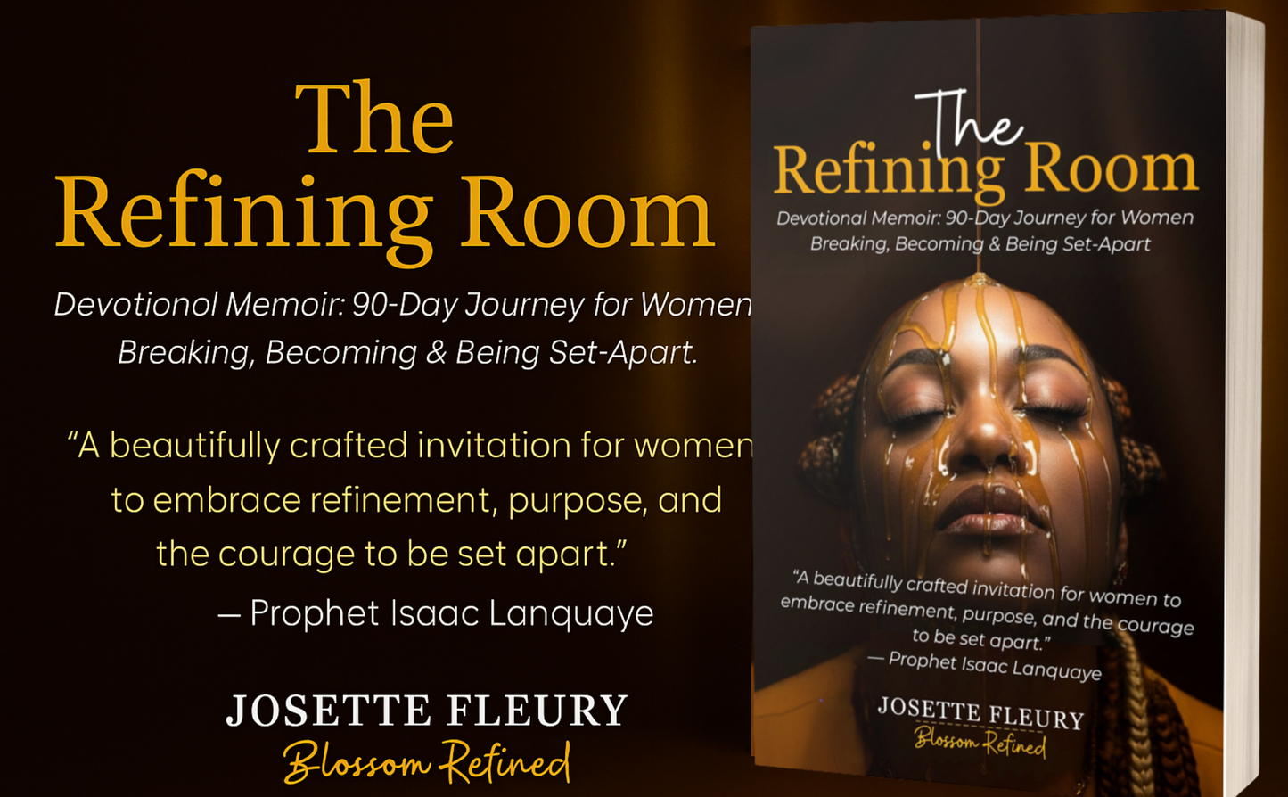 The Refining Room: A Devotional Memoir for Women Breaking, Becoming & Being Set-Apart