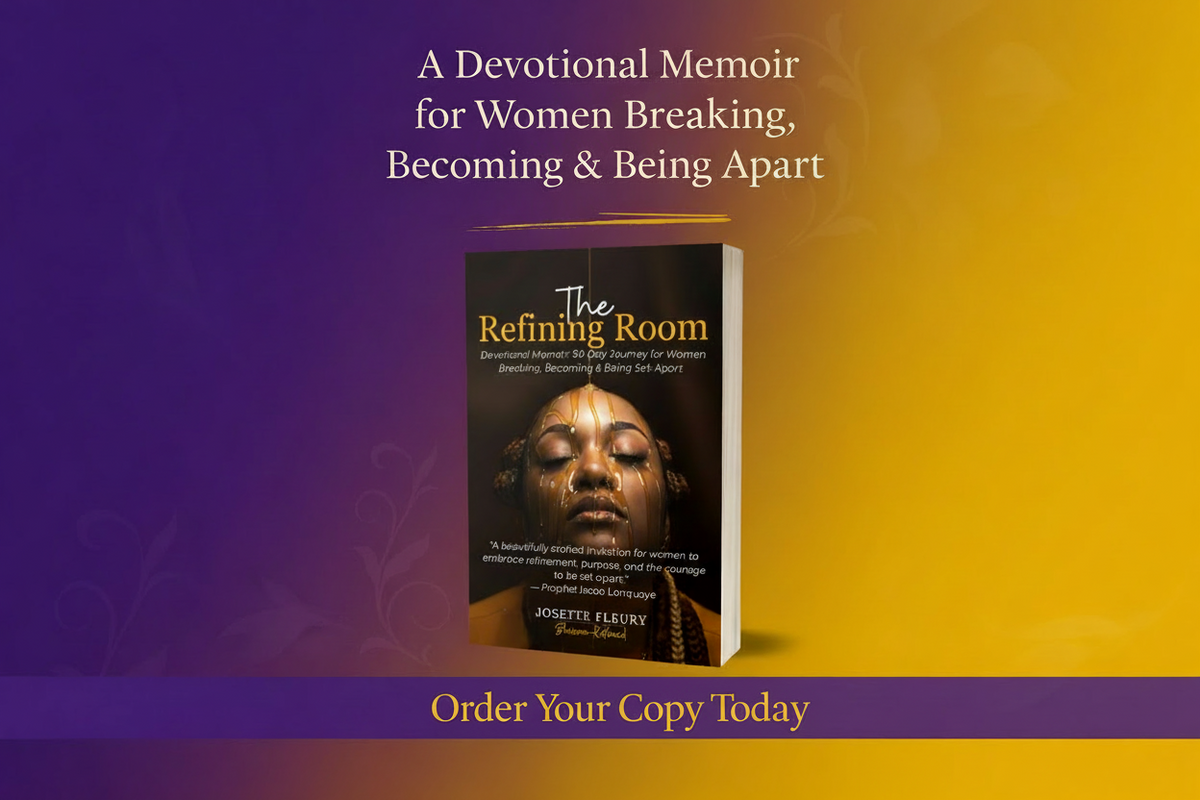 The Refining Room: A Devotional Memoir for Women Breaking, Becoming & Being Set-Apart