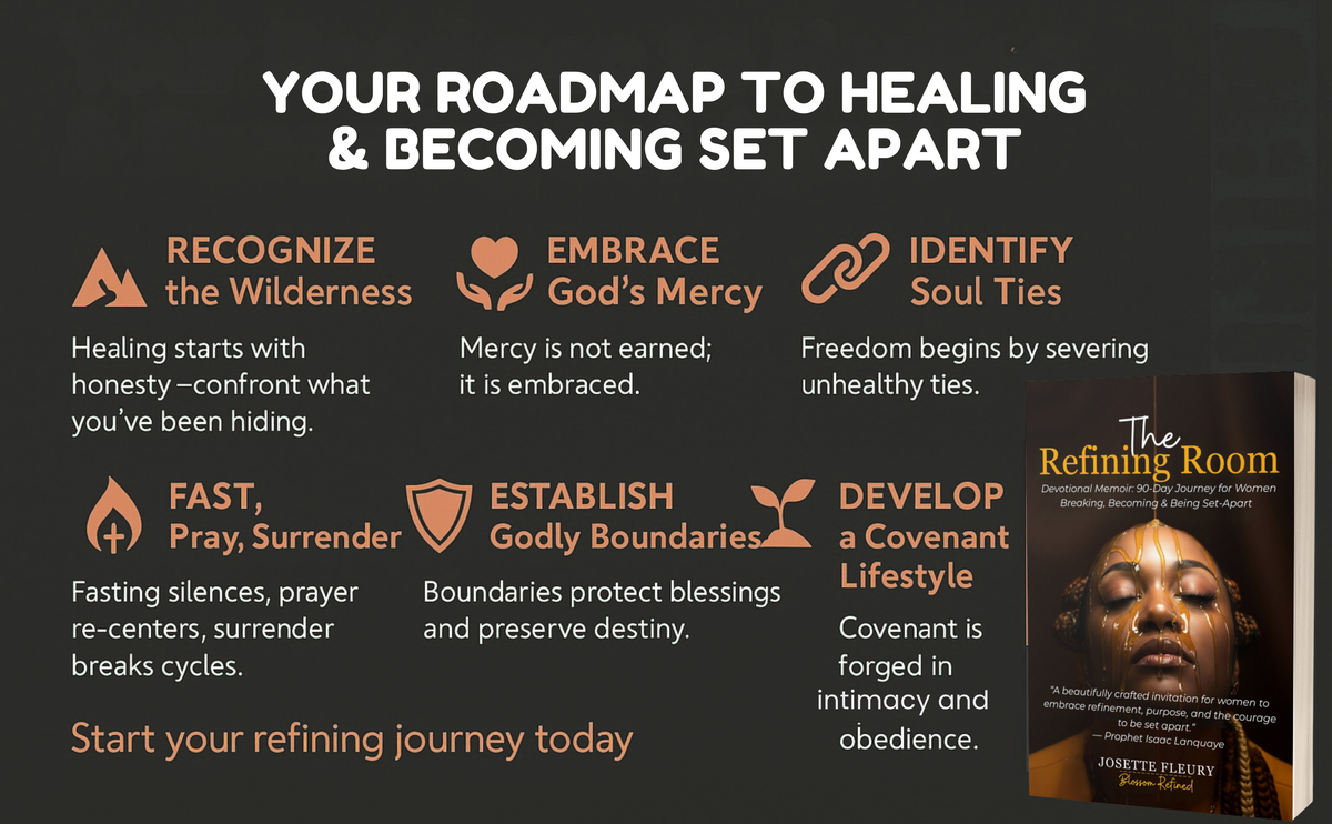 The Refining Room: A Devotional Memoir for Women Breaking, Becoming & Being Set-Apart